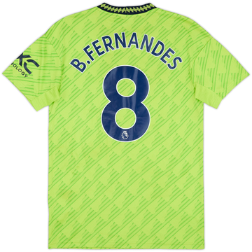 2022-23 Manchester United Third Shirt B.Fernandes #8 - 9/10 - (S)