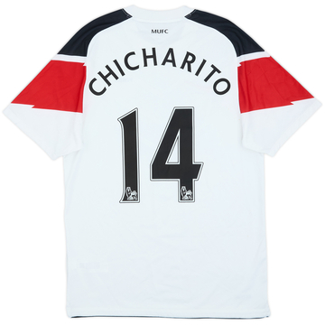 2010-12 Manchester United Away Shirt Chicharito #14 - 6/10 - (S)