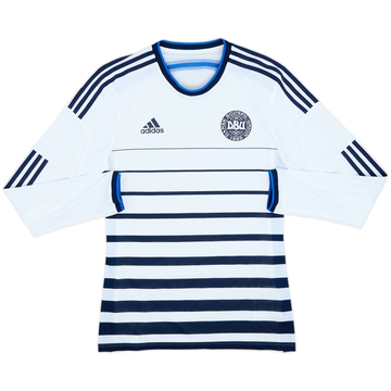 2014-15 Denmark Player Issue Away L/S Shirt - 8/10 - (M)