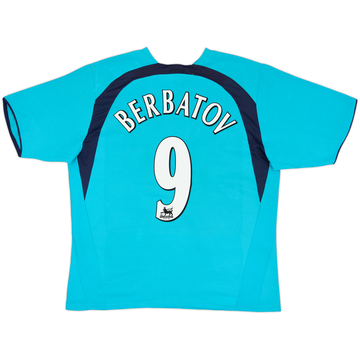 2006-07 Tottenham Away Shirt Berbatov #9 - 6/10 - (XL)