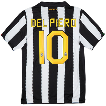 2011-12 Juventus Home Shirt Del Piero #10 - 8/10 - (S)