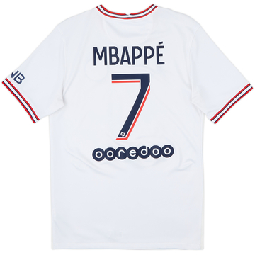 2021-22 Paris Saint-Germain Fourth Shirt Mbappe #7 - 6/10 - (S)