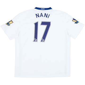 2008-10 Manchester United Away Shirt Nani #17 - 8/10 - (XL)