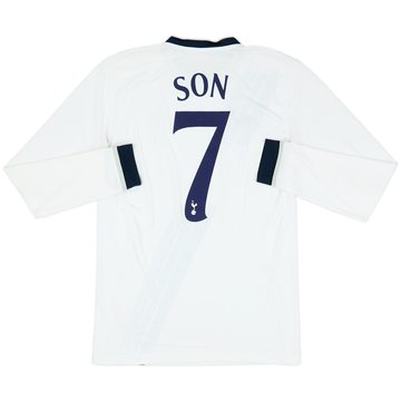 2015-16 Tottenham Home L/S Shirt Son #7 - 8/10 - (M)