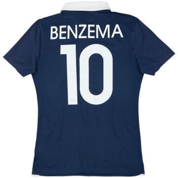 2014-15 France Authentic Home Shirt Benzema #10 - 5/10 - (S)
