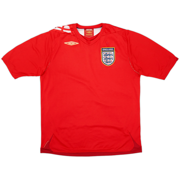 2006-08 England Away Shirt - 5/10 - (L)