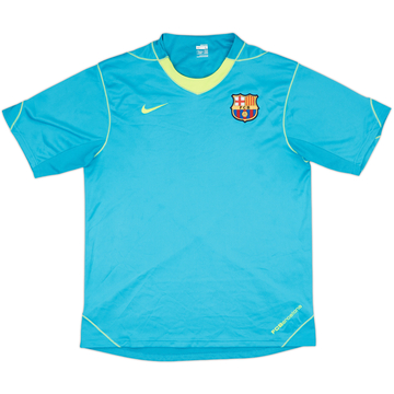 2007-08 Barcelona Player Issue Nike Training Shirt - 9/10 - (L)
