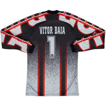1996-97 Barcelona Basic GK Shirt Vitor Baia #1 - 8/10 - (S)
