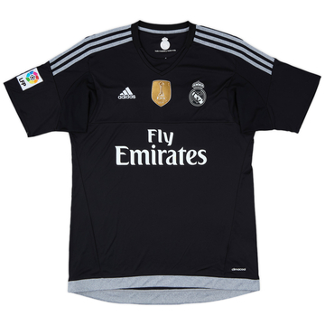 2015-16 Real Madrid GK S/S Shirt - 6/10 - (L)