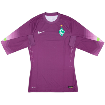 2014-15 Werder Bremen Authentic GK Shirt - 7/10 - (M)