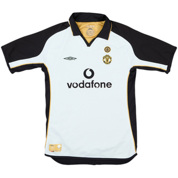 2001-02 Manchester United Centenary Away/Third Shirt - 5/10 - (L.Boys)