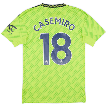 2022-23 Manchester United Third Shirt Casemiro #18 - 9/10 - (XS)