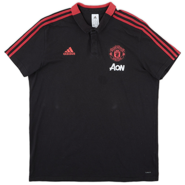 2018-19 Manchester United adidas Polo Shirt - 8/10 - (XXL)