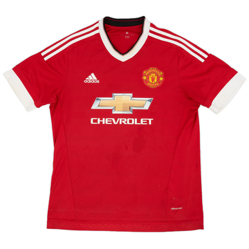2015-16 Manchester United Home Shirt - 5/10 - (L)