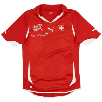 2010-11 Switzerland Home Shirt - 6/10 - (S)