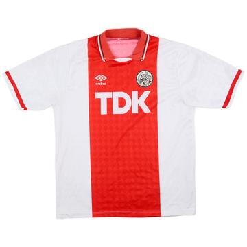 1989-91 Ajax Home Shirt - 8/10 - (L)