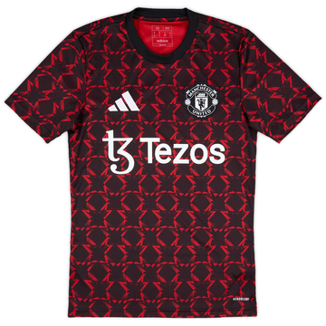 2024-25 Manchester United adidas Pre-Match Shirt - As New - (Women's XS)