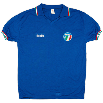 1986-91 Italy Home Shirt - 8/10 - (L)