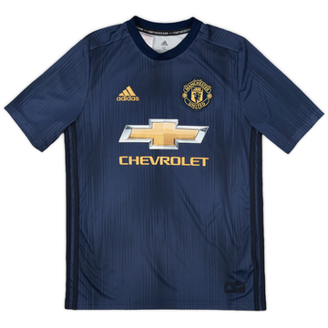 2018-19 Manchester United Third Shirt - 7/10 - (XL.Boys)