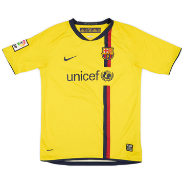 2008-10 Barcelona Away Shirt - 6/10 - (L.Boys)
