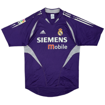 2004-05 Real Madrid GK S/S Shirt - 4/10 - (S)