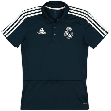 2018-19 Real Madrid adidas Polo Shirt - 9/10 - (S)