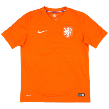 2014-15 Netherlands Home Shirt - 9/10 - (XL.Boys)