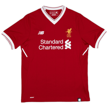 2017-18 Liverpool 125 Years Home Shirt - 8/10 - (XL.Boys)