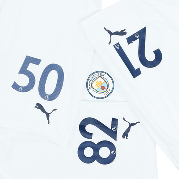 2020-21 Manchester City Player Issue Home Shorts - 5/10