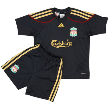 2009-10 Liverpool Away Shirt & Shorts - 7/10 - (5-6 Years)