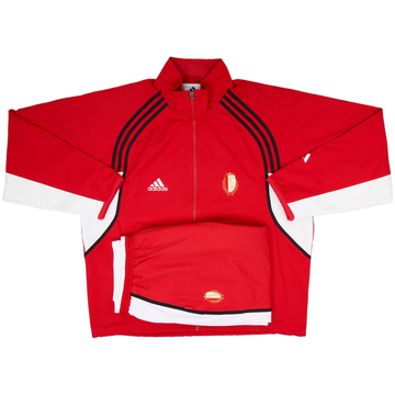 2000-01 Standard Liege adidas Tracksuit - 9/10 - (L/XL)