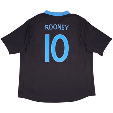 2011-12 England Away Shirt Rooney #10 - 7/10 - (4XL)