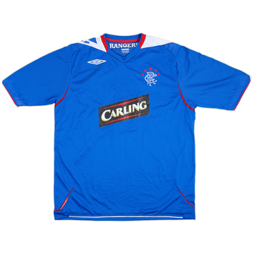 2006-07 Rangers Home Shirt - 6/10 - (XL)
