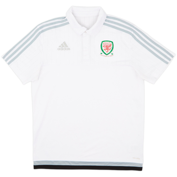 2016-17 Wales adidas Polo Shirt - 6/10 - (M)