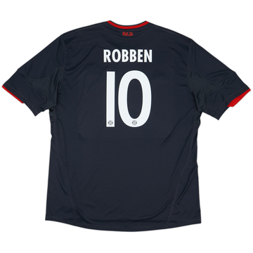2010-11 Bayern Munich Third Shirt Robben #10 - 8/10 - (XXL)