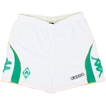 2007-08 Werder Bremen Home Shorts - 9/10 - (XXL)