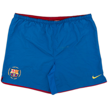 2007-08 Barcelona Home Shorts - 5/10 - (L)