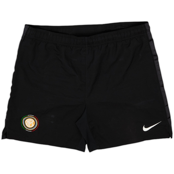 2009-10 Inter Milan Home Shorts - 7/10 - (S)