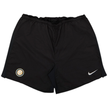 2010-11 Inter Milan Nike Player Issue Training Shorts - 8/10 - (XL)