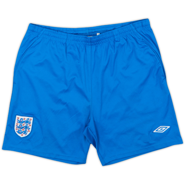 2010-11 England Home Shorts - 7/10 - (L.Boys)