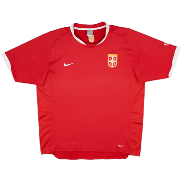 2007-08 Serbia Home Shirt - 7/10 - (XL)