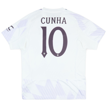 2025-26 Manchester United Away Shirt Cunha #10