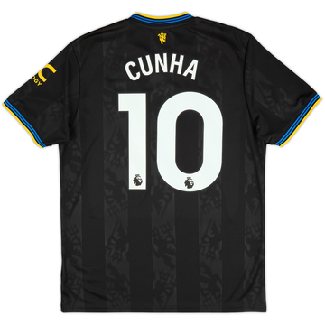 2025-26 Manchester United Third Shirt Cunha #10