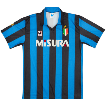 1989-90 Inter Milan Home Shirt #9 - 6/10 - (L)