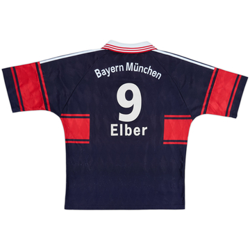 1997-99 Bayern Munich Home Shirt Elber #9 - 7/10 - (L)