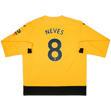 2022-23 Wolves Home L/S Shirt Neves #8 - 10/10 - (XXL)