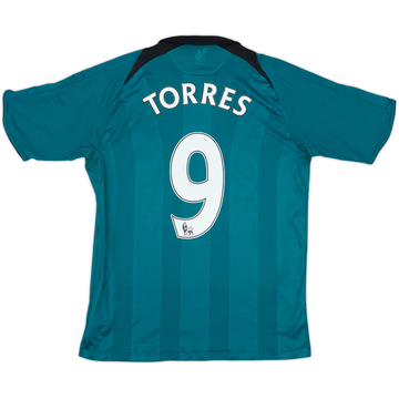 2008-09 Liverpool Third Shirt Torres #9 - 8/10 - (L.Boys)