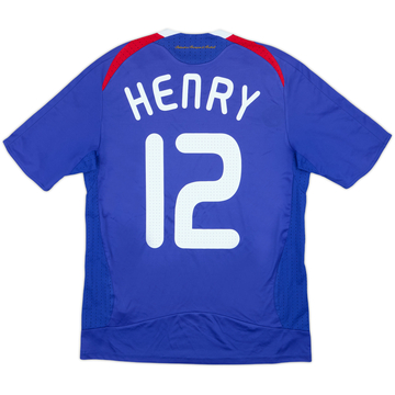 2007-08 France Home Shirt Henry #12 - 5/10 - (S)