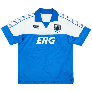 1992-94 Sampdoria Asics Training Shirt - 8/10 - (M)