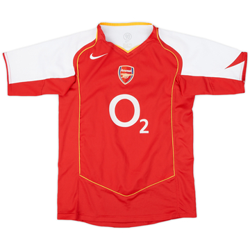 2004-05 Arsenal Home Shirt - 8/10 - (XL.Boys)